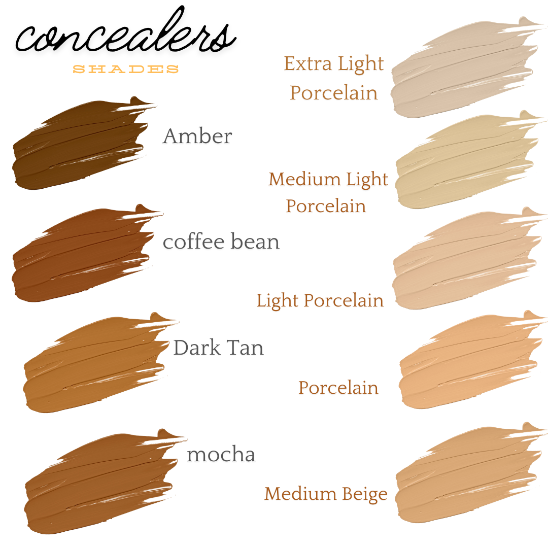 concealers - warm undertone