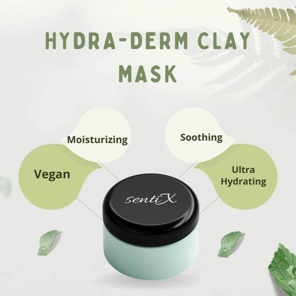 Hydra-derm Clay Mask - for dry skin